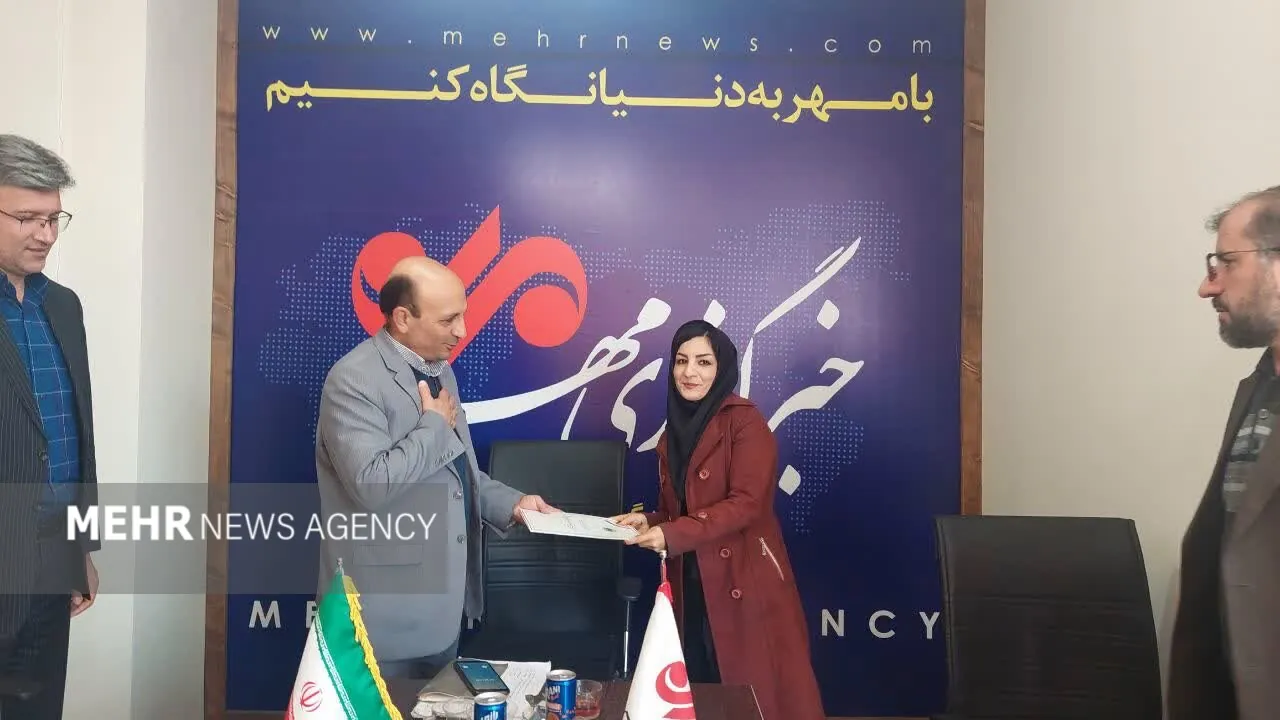 مدیرکل منابع طبیعی اصفهان از خبرگزاری مهر بازدید کرد